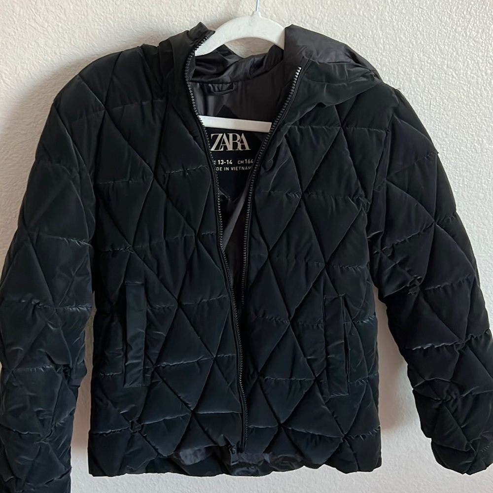 Puffy outdoor jacket
